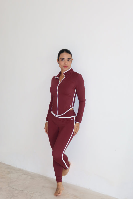 jacket - Deep wine - Namastiv